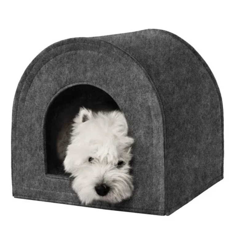 Barksi будиночок для собак M 45х45х45 см - сірий Barksi будиночок для собак M 45х45х45 см - сірий